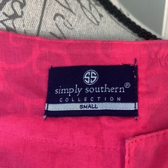 NWOT Simply Southern Notch Neck Starfish Print Tunic - Picture 9 of 12